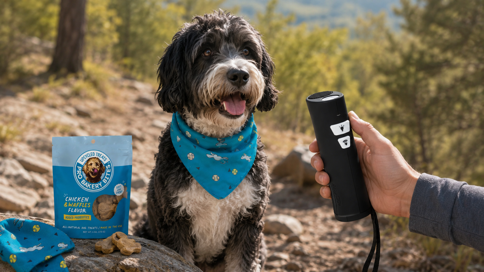 Trailblazer Outdoor Pack: A Simpler Way to Train, Reward, and Protect Your Dog Outdoors