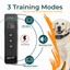 Happy Tails no-shock dog training collar with remote – vibration and tone modes for safe behavior correction